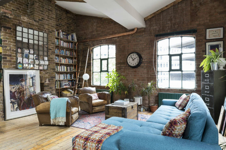 London Warehouse turned into industrial home