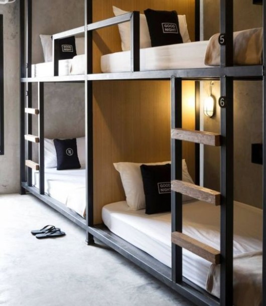 custom made modern metal bunk beds