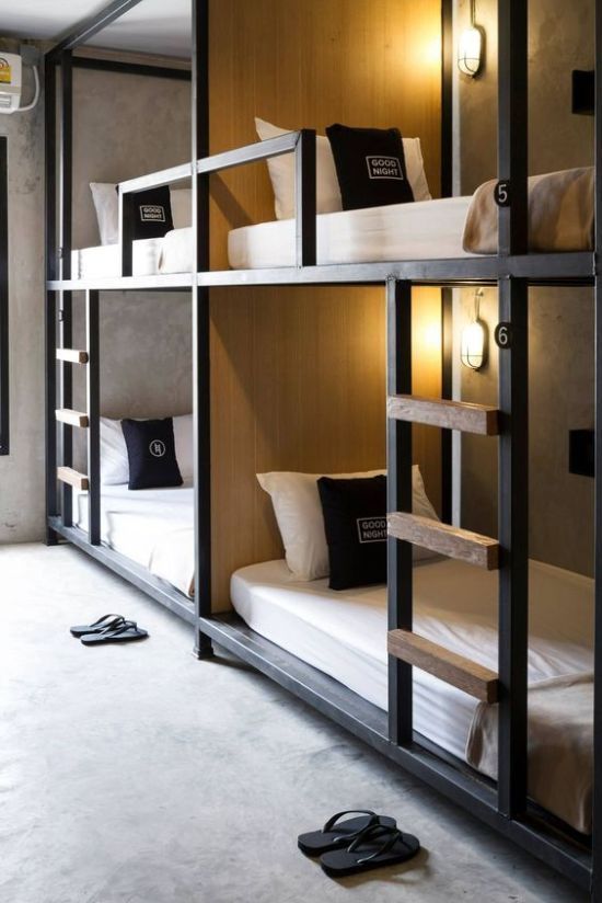 custom made modern metal bunk beds